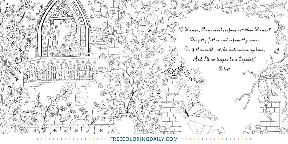 Free Storybook Coloring Page