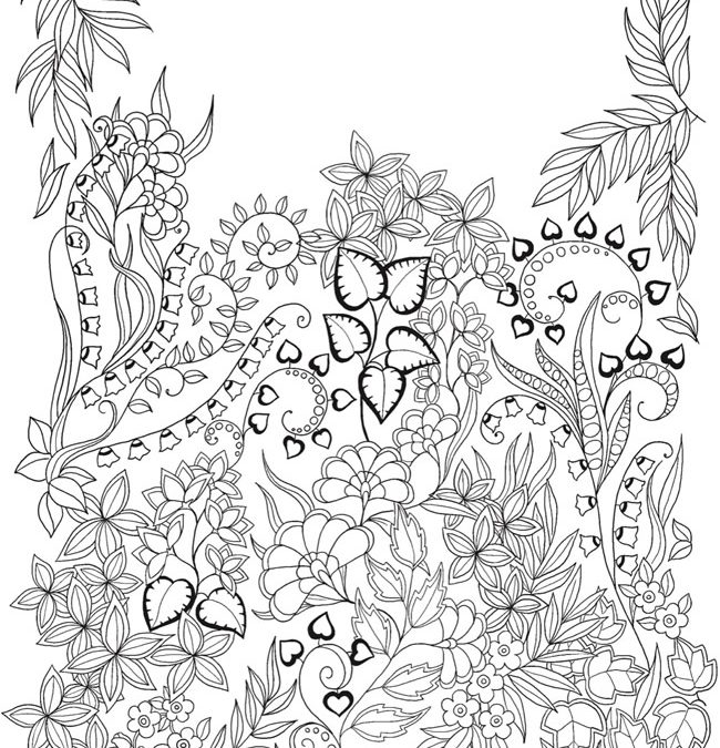 Free Pretty Foliage Coloring