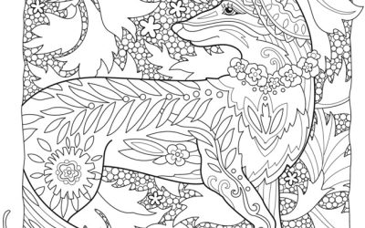 Free Patterned Animal Coloring