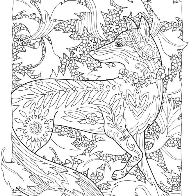 Free Patterned Animal Coloring