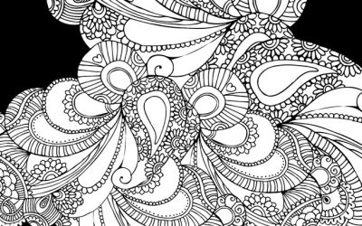 Free Patterns Coloring Page