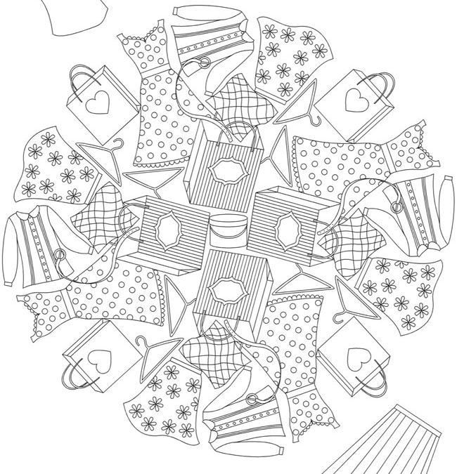 Free Clothing Coloring Page