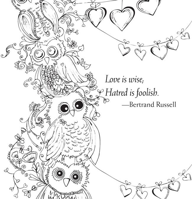 Free Owl Coloring