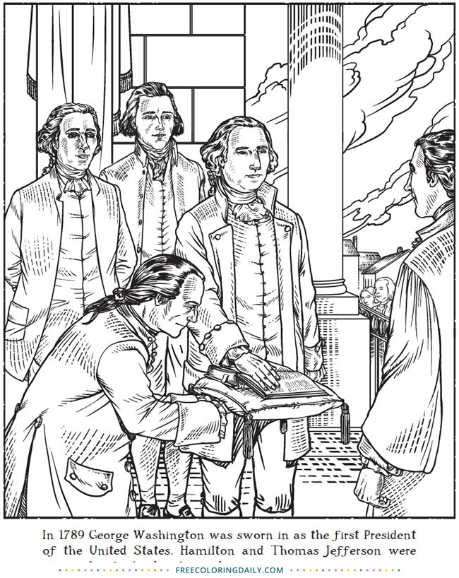Free Historical Coloring Page