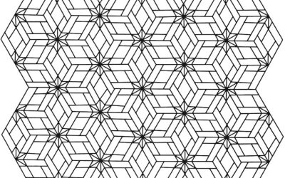 Free Geometric Coloring Page