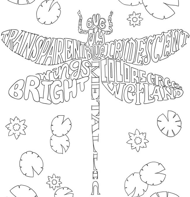 Free Dragonfly Coloring