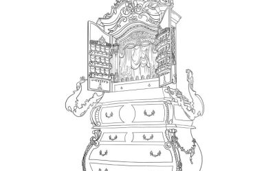 Beauty & the Beast Coloring Page