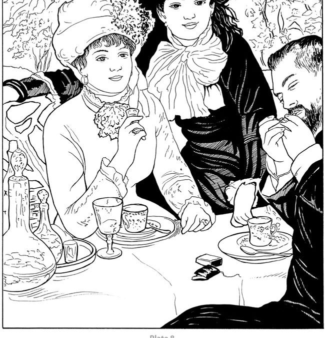 Free Renoir Coloring Page