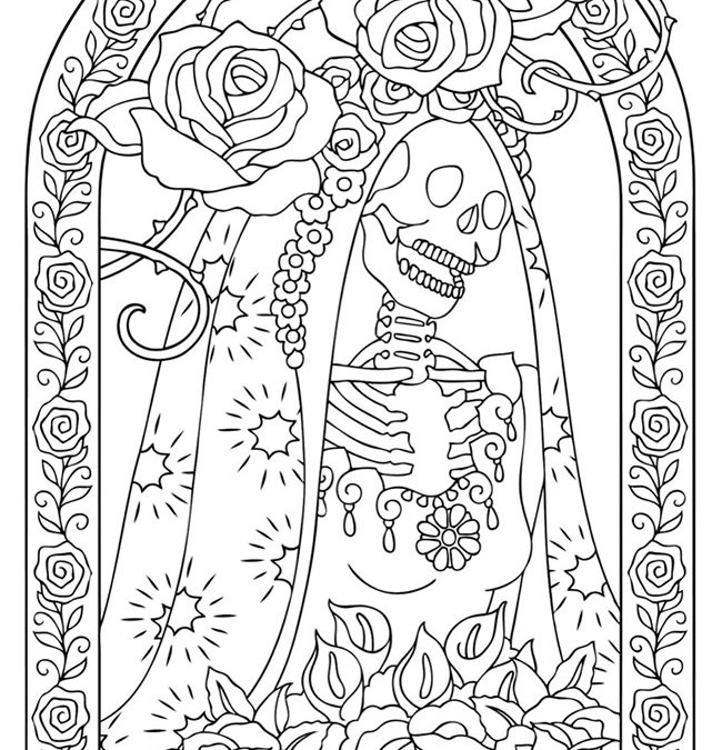 Free Day of the Dead Coloring