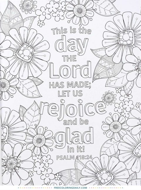 Free Scripture Coloring | Free Coloring Daily