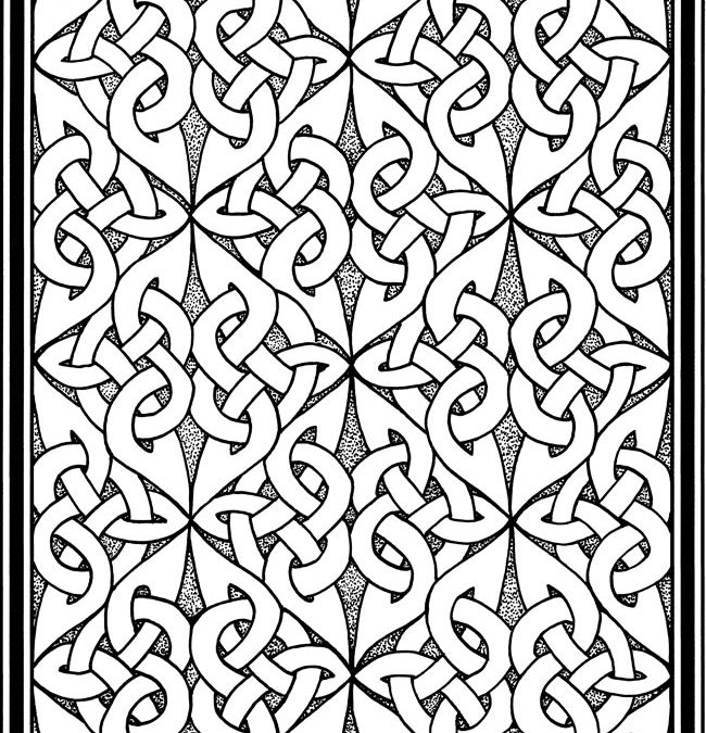 Free Celtic Knot Coloring