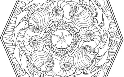 Free Dolphin Coloring Page