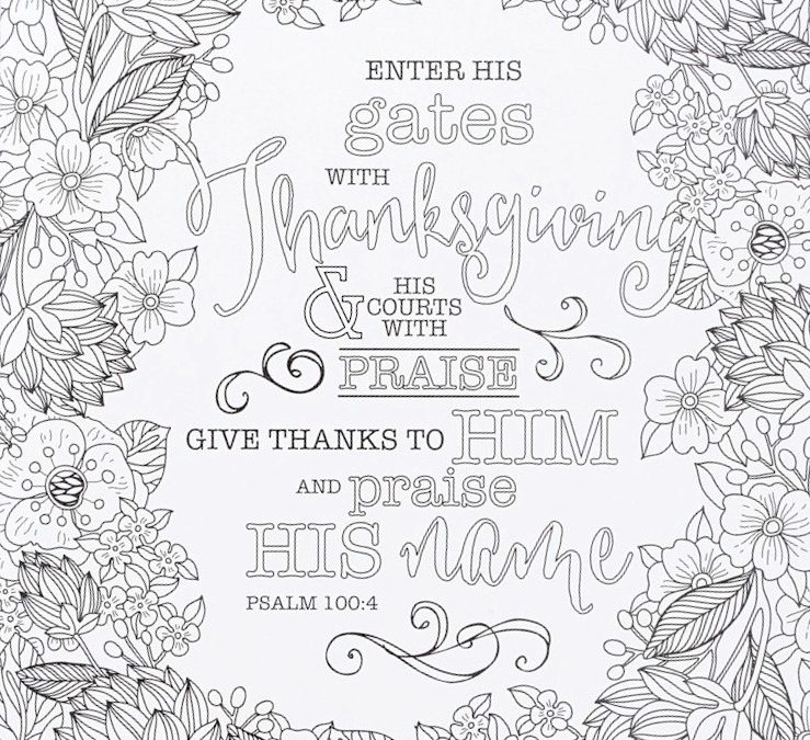 Free Bible Coloring Page