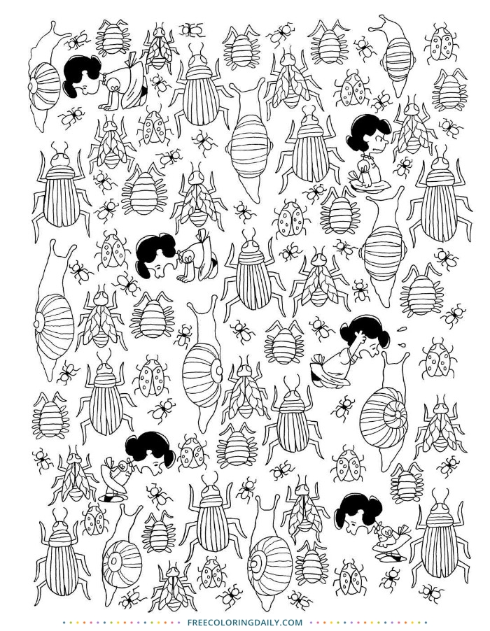 Free Peanuts Coloring Page
