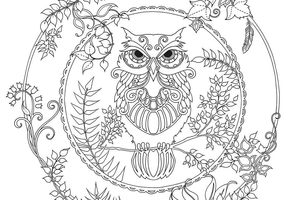 Free Owl Coloring Page