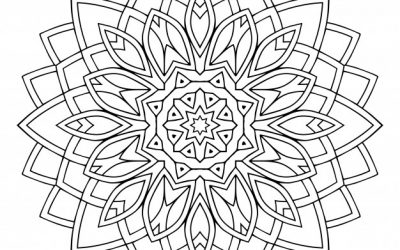Free Mandala Coloring Sheet