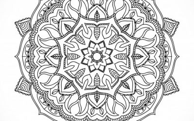 Free Stunning Mandala Design Coloring