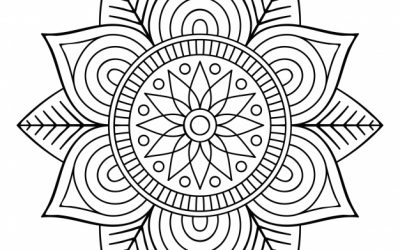 Free Geometric Mandala Coloring