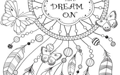 Free Dreamcatcher Coloring