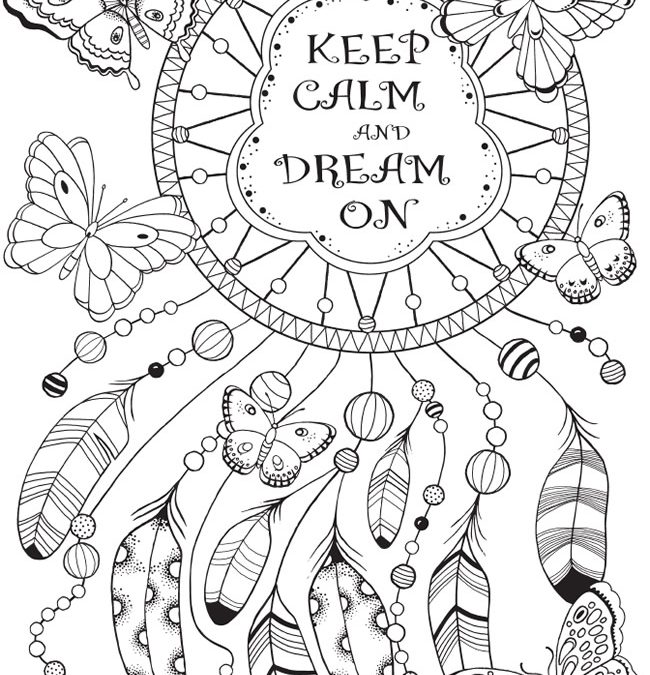 Free Dreamcatcher Coloring