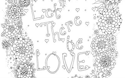 Free Love Quote Coloring