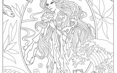 Free Beautiful Coloring Page