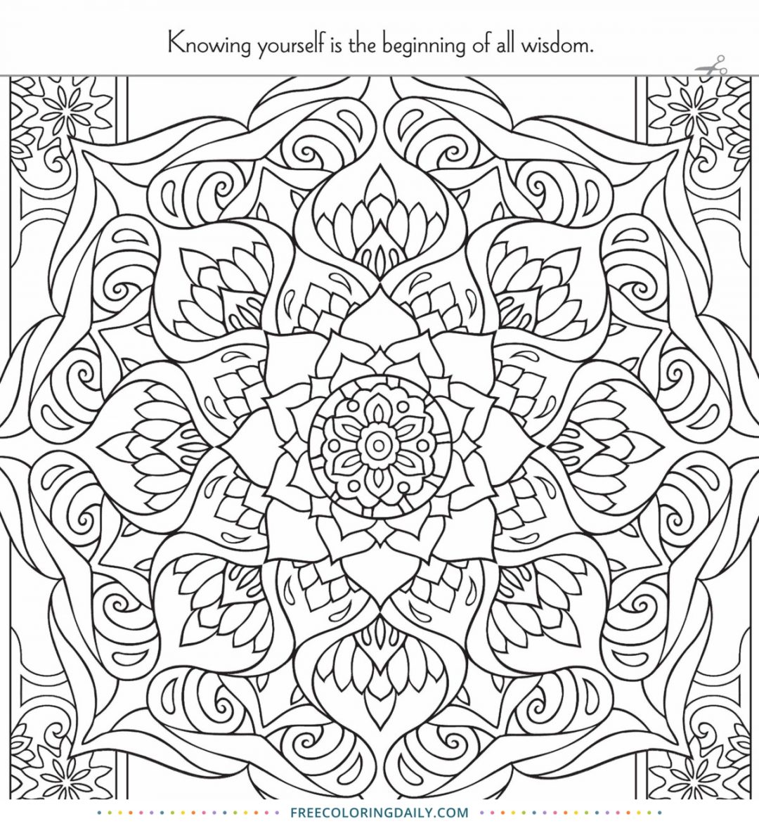 Free Quote Pattern Coloring
