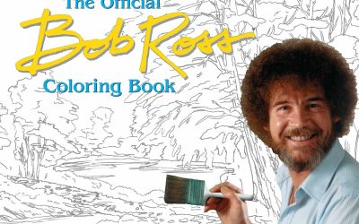 The Bob Ross Coloring Book