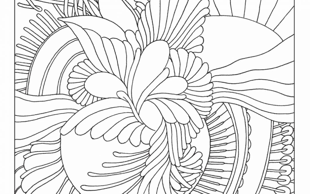 Free Pattern Coloring Page