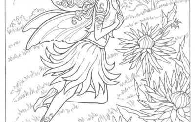 Free Fairy Coloring Page