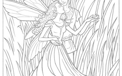 Free Fairy Coloring Page