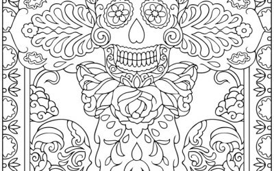 Free Day of the Dead Coloring
