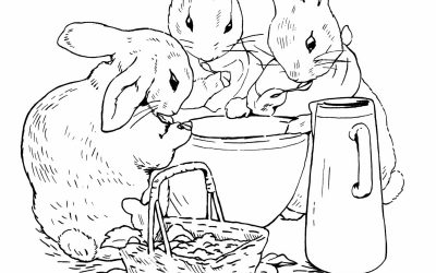 Free Peter Rabbit Coloring Page