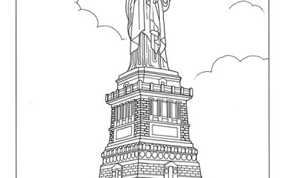 Free Statue of Liberty Coloring