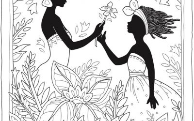Free Mother & Child Coloring Page