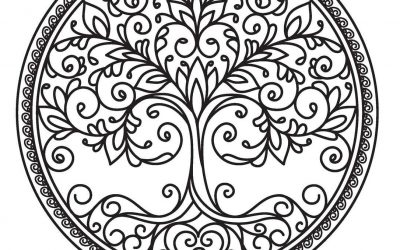 Free Tree of Life Coloring Page