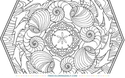 Free Outdoor Scene Coloring
