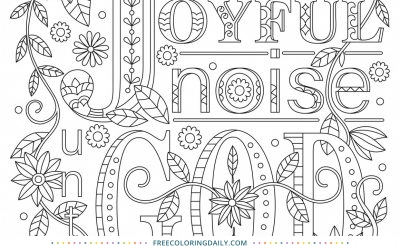 Free Scripture Coloring Page