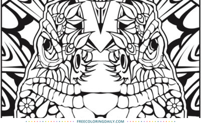 Free Snake Coloring Page