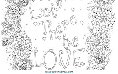 Free Positive Quote Coloring