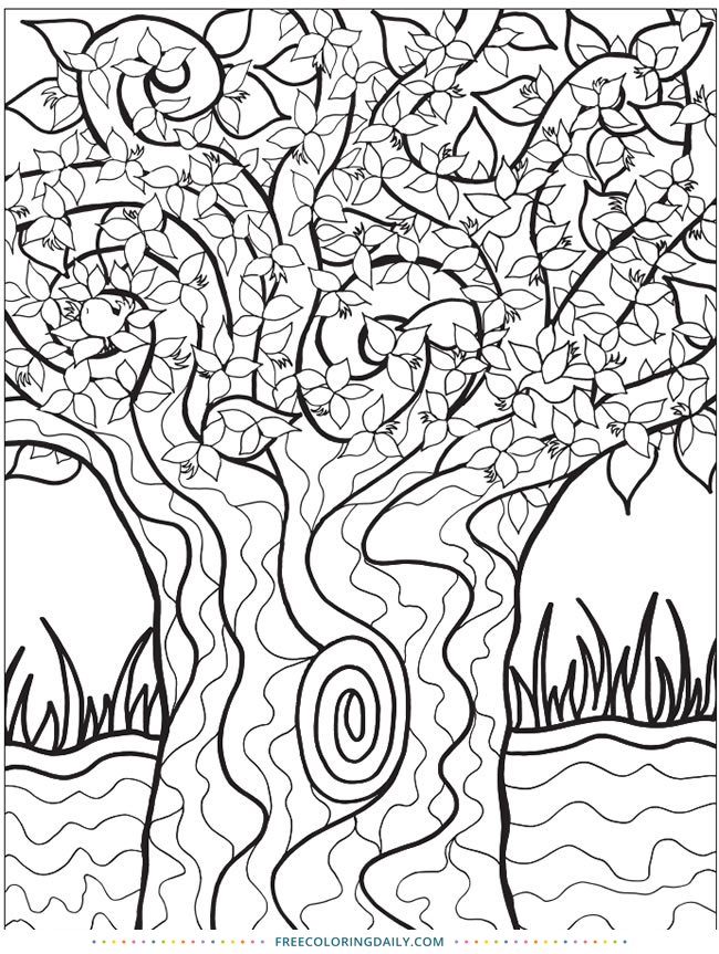 Free Magical Tree Coloring